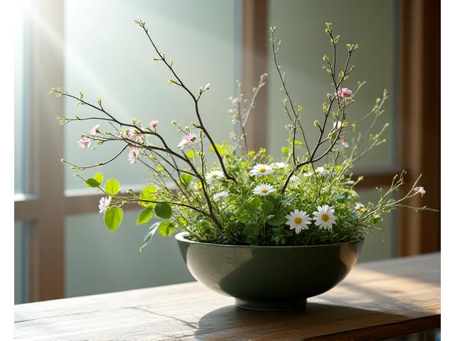 伝統的ないけばなの生け花